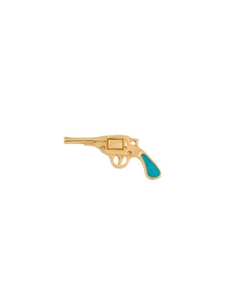  True Rocks Pistol Stud Earring - Gold 