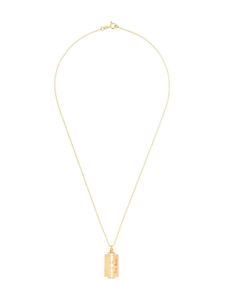  True Rocks Razor Pendant Necklace - Metallic 