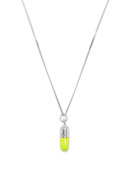  True Rocks Silver Mini Pill Pendant Necklace 