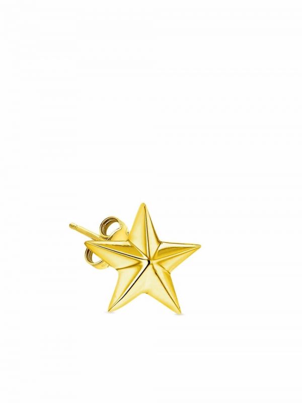  True Rocks Star Stud Earring - Gold 