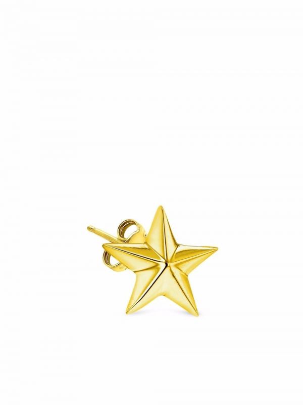 True Rocks Star Stud Earring - Gold 
