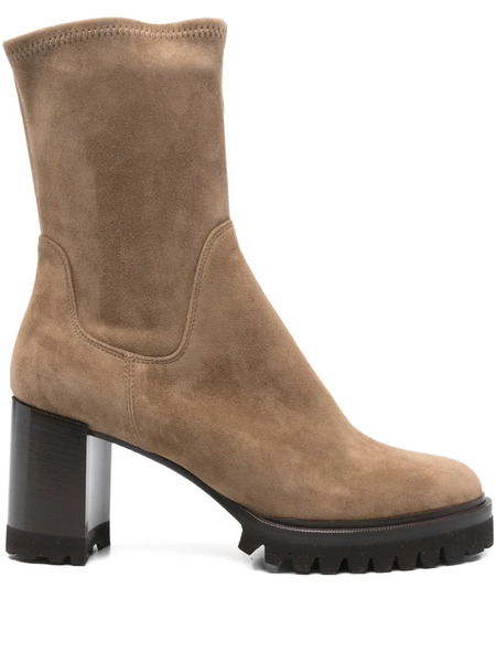  Truman´s 90mm Block-heel Ankle Boots - Brown 