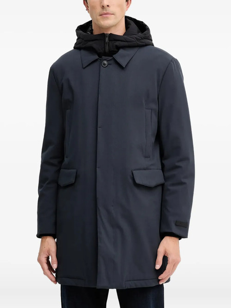  Trussardi Hooded Jacket - Blue 