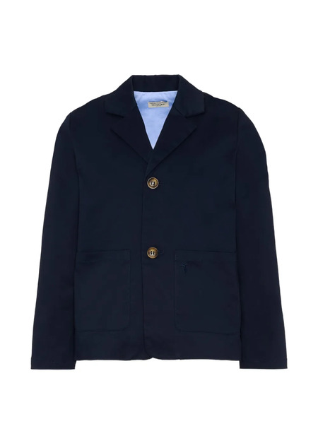 Trussardi Junior Button Pocket Blazer - Blue 