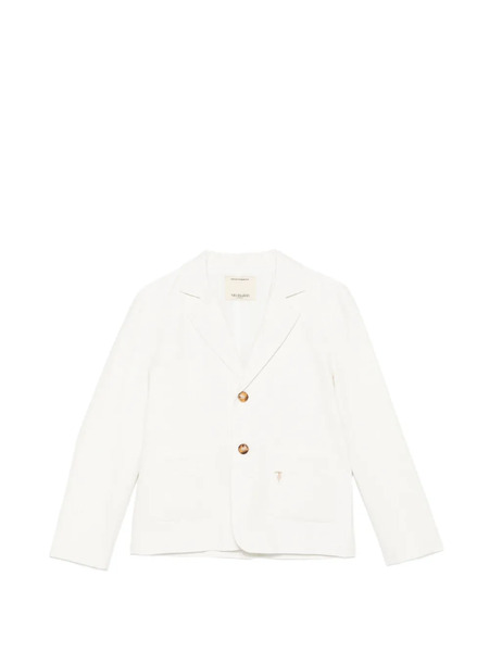  Trussardi Junior Button Pocket Blazer - Neutrals 
