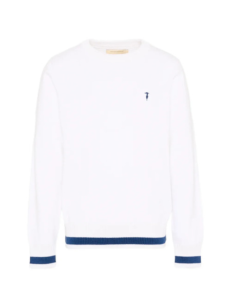  Trussardi Junior Crew-neck Sweater - White 