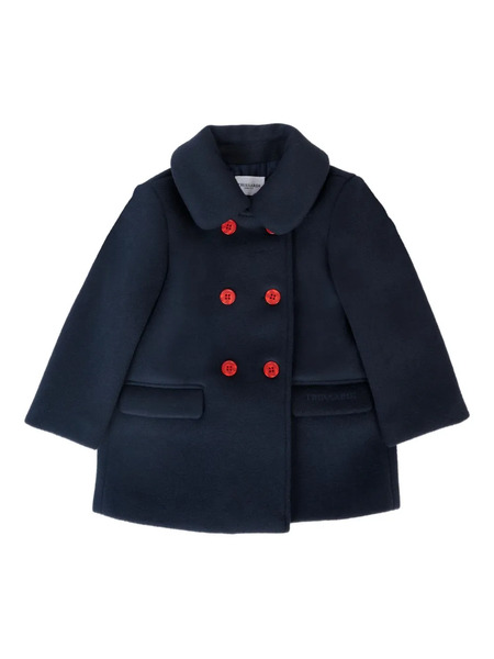  Trussardi Junior Double-breasted Coat - Blue 