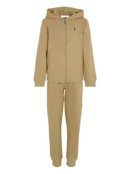  Trussardi Junior Zip-up Hooded Tracksuit - Neutrals 