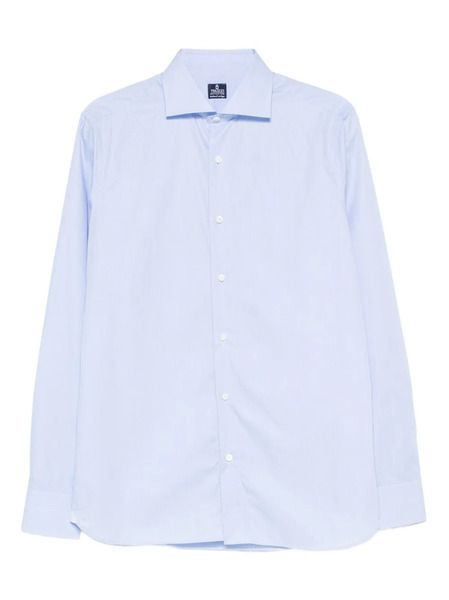  Truzzi Checked-patterb Shirt - Blue 