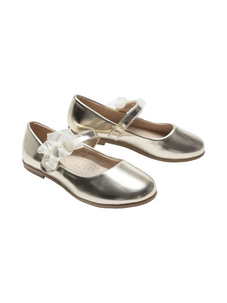  Tulleen Haile Ballerina Shoes - Gold 