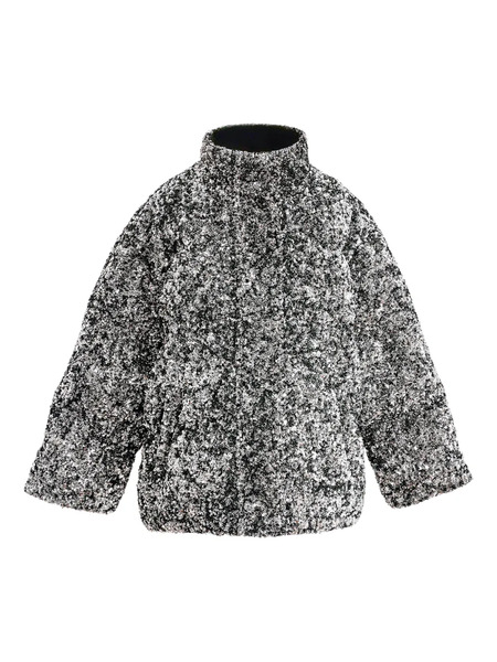  Tulleen Sequin-embellishment Puffer Jacket - Black 