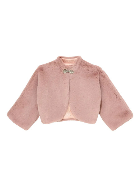  Tutu Du Monde Promenade Faux-fur Jacket - Pink 