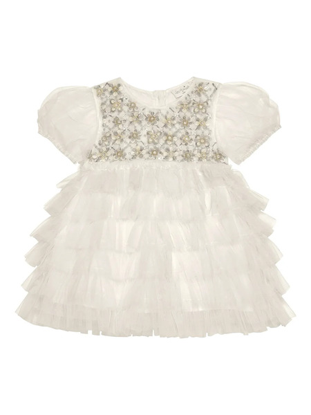  Tutu Du Monde Tiered Ruffle Dress - White 