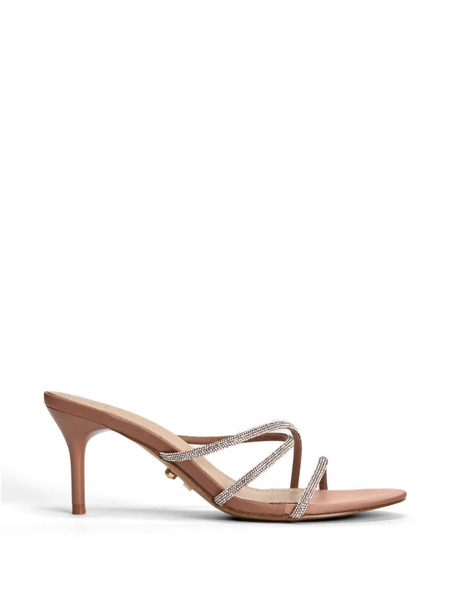  Twenty Fourhaitch Crystal-embellished Sandals - Brown 