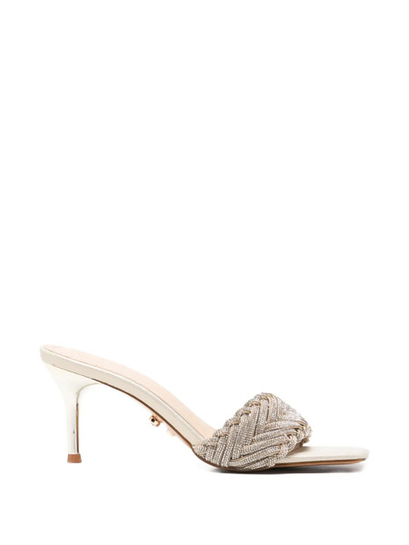  Twenty Fourhaitch Sorgeta Braided Mules - Neutrals 