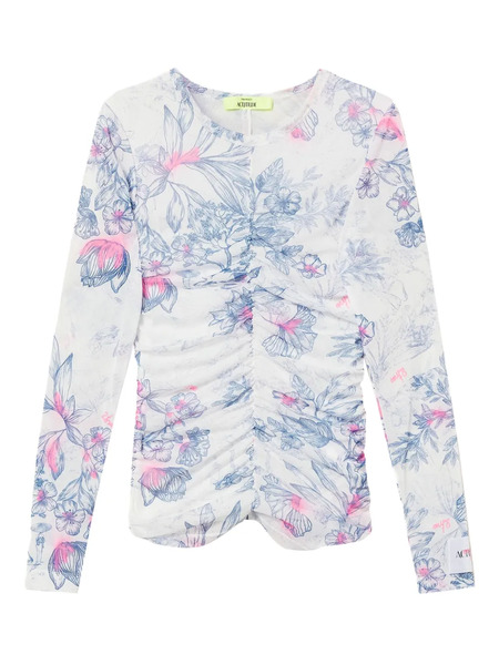  Twinset All-over Print Top - Neutrals 