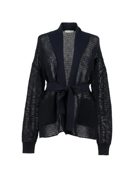  Twinset Belted Cardigan - Blue 