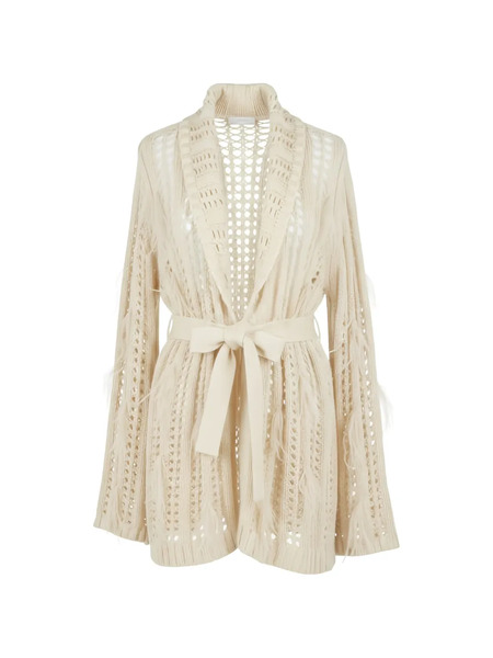  Twinset Belted Cardigan - Neutrals 
