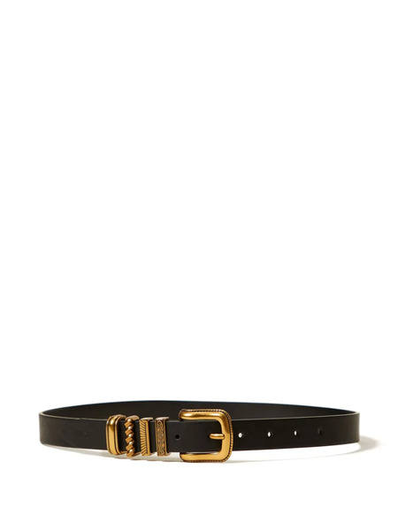  Twinset Buckle Belt - Black 