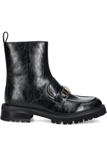  Twinset Buckle-detail Boots - Black 