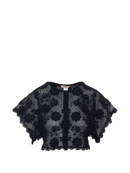  Twinset Button Jacket - Black 