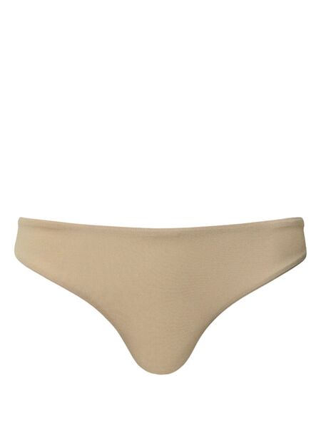  Twinset Charmeuse Thong Briefs - Neutrals 