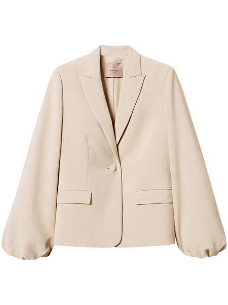  Twinset Crêpe Jacket - Neutrals 