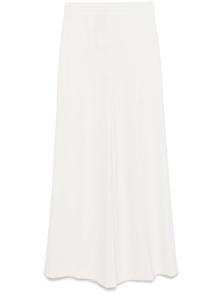  Twinset Crepe Palazzo Pants - Neutrals 