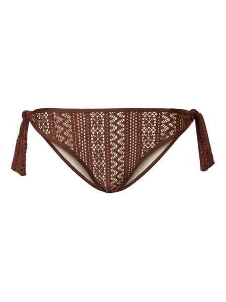  Twinset Crochet Bikini Bottoms - Brown 