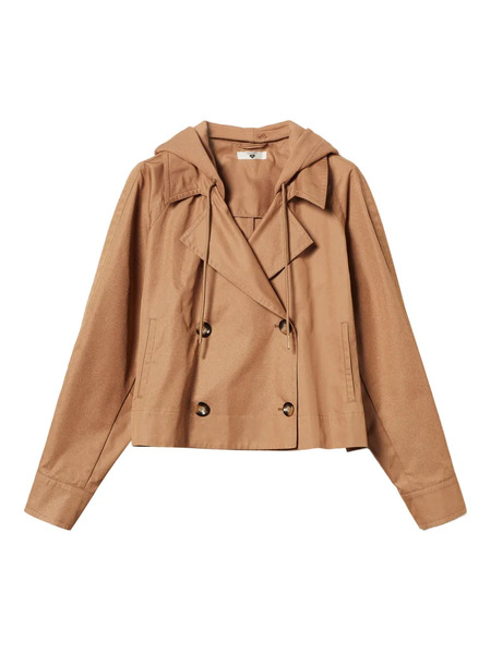  Twinset Cropped Jacket - Brown 