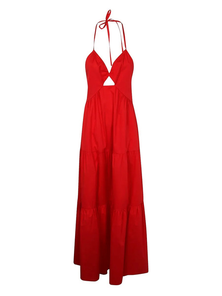  Twinset Cut-out Maxi Dress - Red 