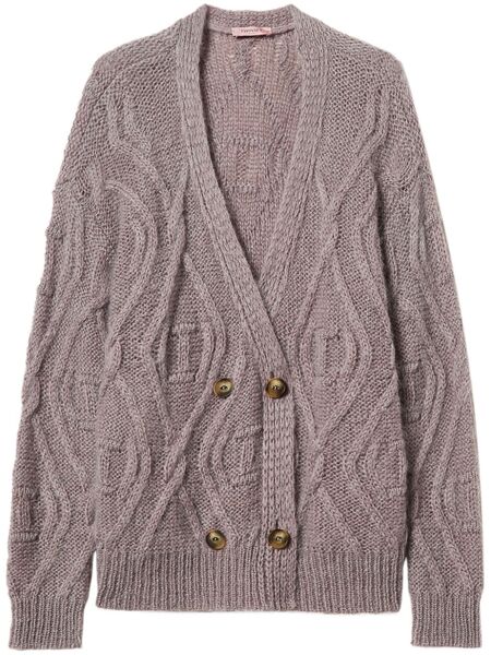  Twinset Double-breasted Cardigan - Neutrals 