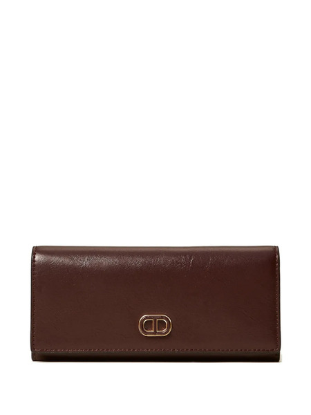  Twinset Double-clasp Wallet - Brown 