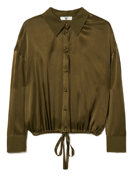  Twinset Drawstring Shirt - Green 