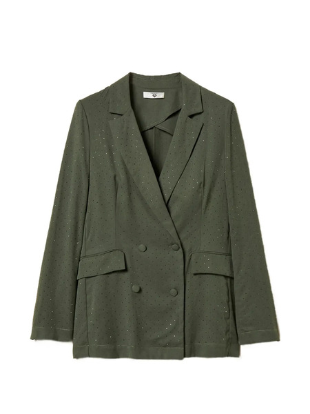  Twinset Embellished Blazer - Green 