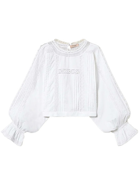  Twinset Embroidered Blouse - White 