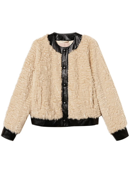  Twinset Faux-fur Jacket - Neutrals 