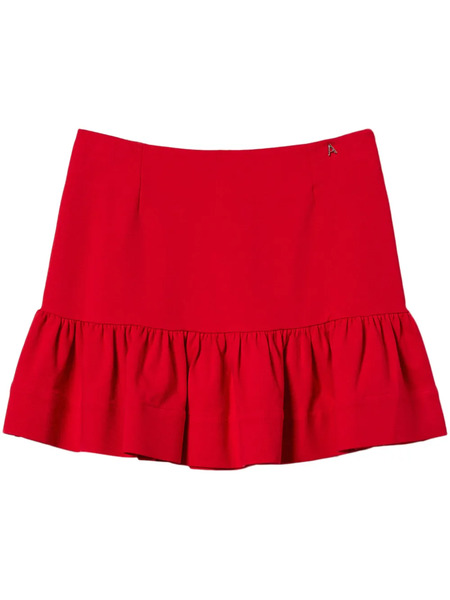  Twinset Flounced Miniskirt - Red 