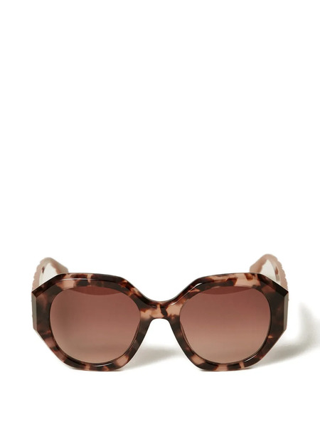  Twinset Geometric Sunglasses - Brown 