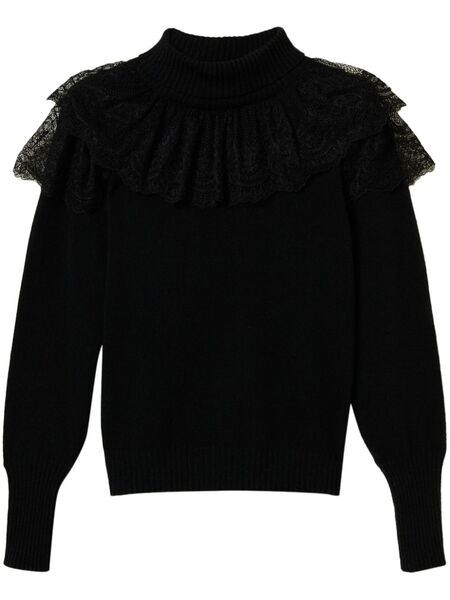  Twinset High-neck Sweater - Black 