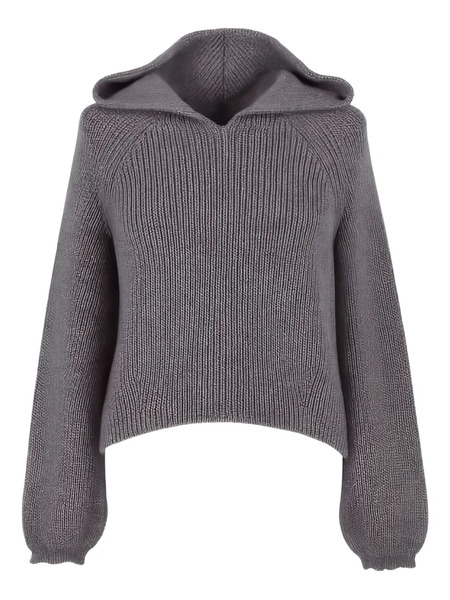  Twinset Hooded Sweater - Grey 