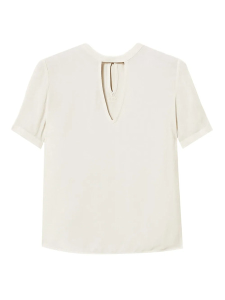  Twinset Keyhole-neckline Blouse - White 