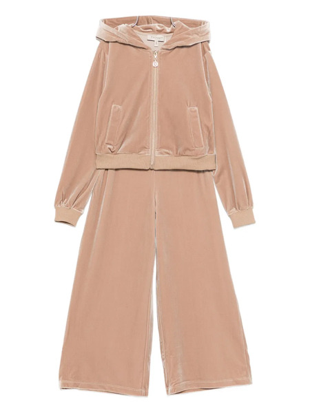  Twinset Kids Logo-embellished Tracksuit - Neutrals 