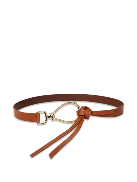  Twinset Knot-detail Belt - Brown 