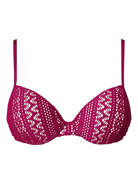  Twinset Lace Bikini Top - Purple 