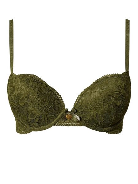  Twinset Lace Push-up Bra - Green 
