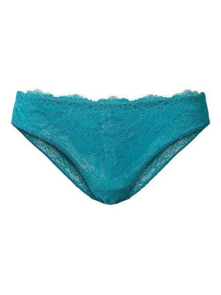  Twinset Lace-trim Briefs - Blue 