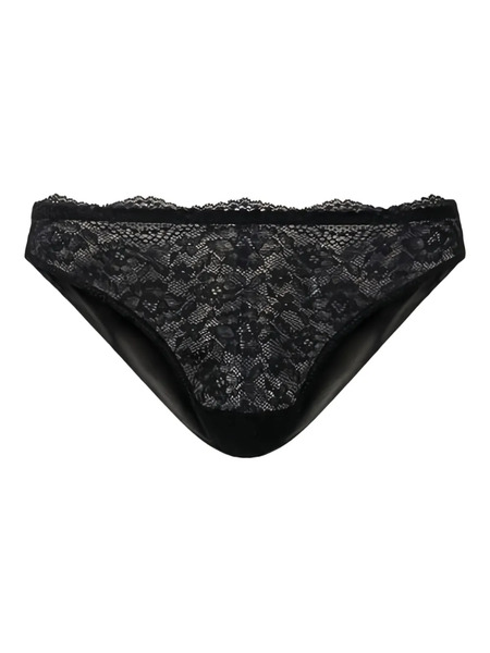  Twinset Lace Tulle Briefs - Black 