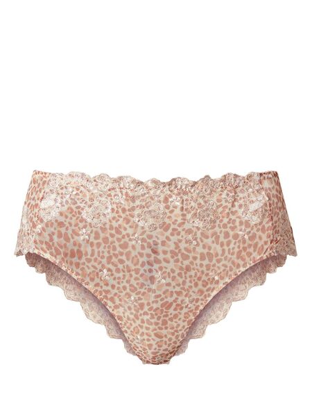  Twinset Leopard-print Briefs - Neutrals 