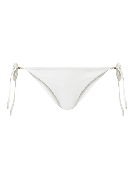  Twinset Logo-charm Bikini Bottoms - White 